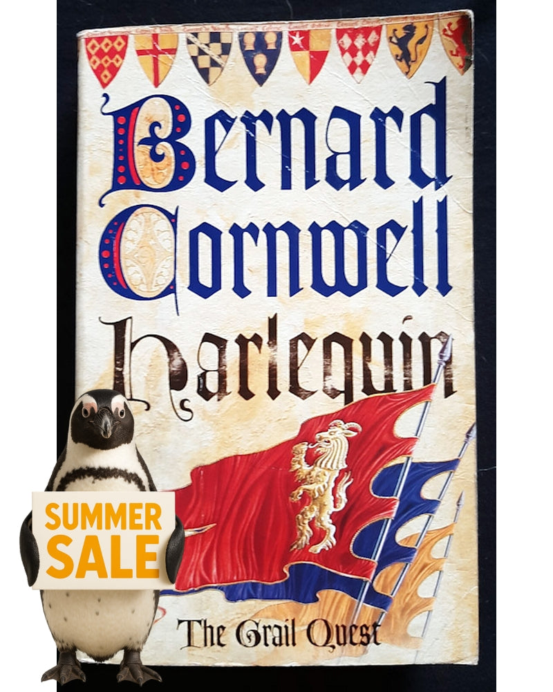 Front Cover Of Harlequin (Grail Quest #1) (Bernard Cornwell)
