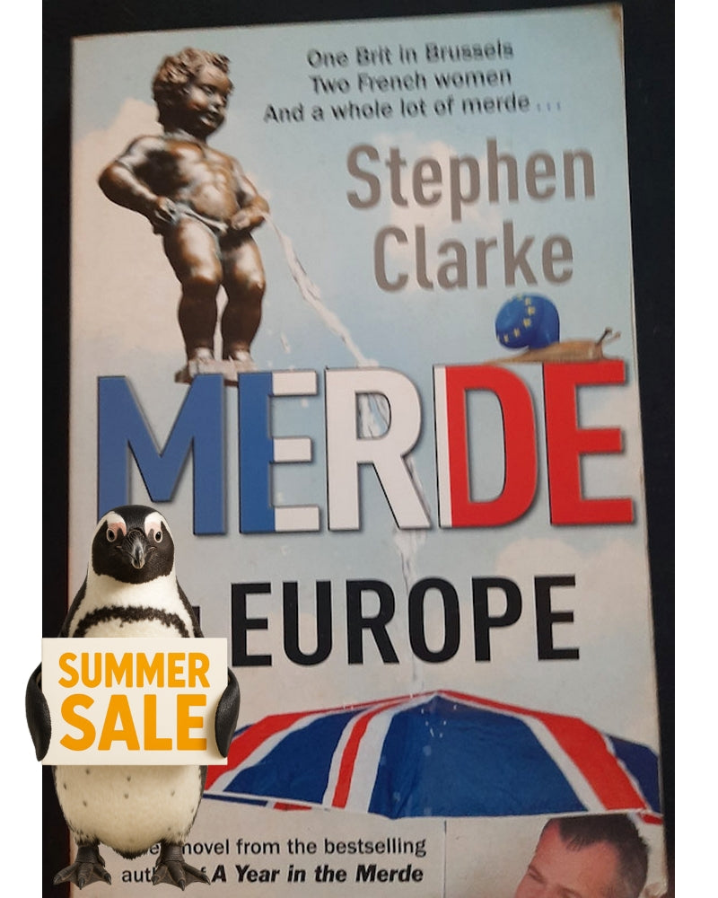 Front Cover Of Merde in Europe (Paul West #6) (Stephen Clarke)