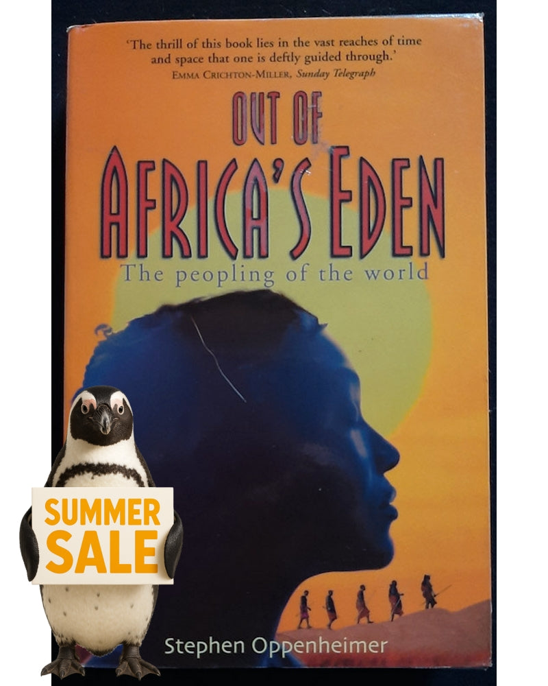 Front Cover Of Out of Africa's Eden (Stephen Oppenheimer)