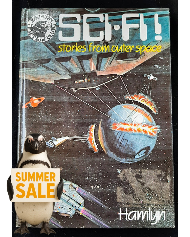 Front Cover Of Bestselling Book Sci-Fi! Stories From Outer Space (Hardcover, Medium)