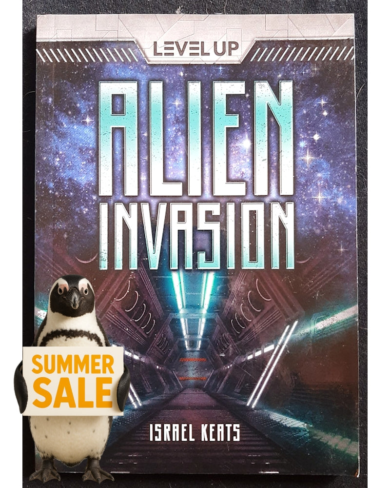 Front Cover Of Level Up Alien Invasion (Israel Keats)