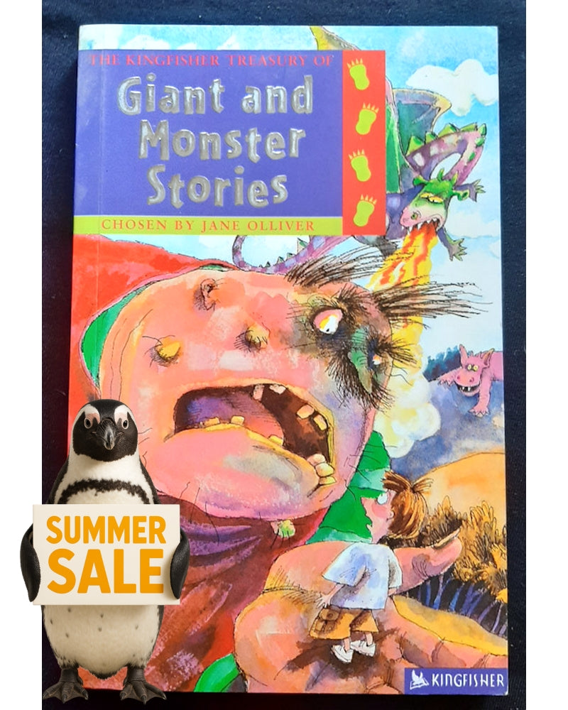 Front Cover Of The Kingfisher Treasury of Giant and Monster Stories (Jane Oliver)