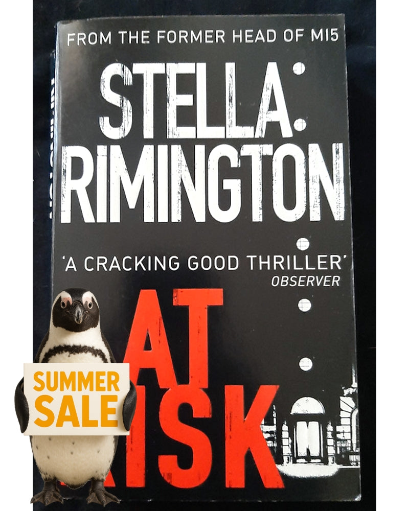 Front Cover Of At Risk (Liz Carlyle #1) (Stella Rimington)