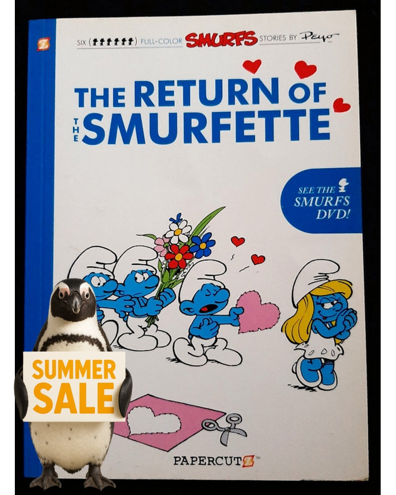 Front Cover Of The Return of Smurfette (The Smurfs #10) (Peyo)