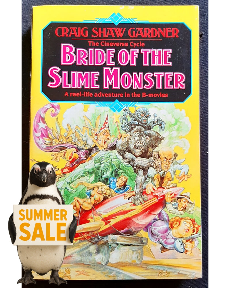 Front Cover Of Bestselling Book Bride Of The Slime Monster (Cineverse Cycle #2) (Craig Shaw Gardner
)