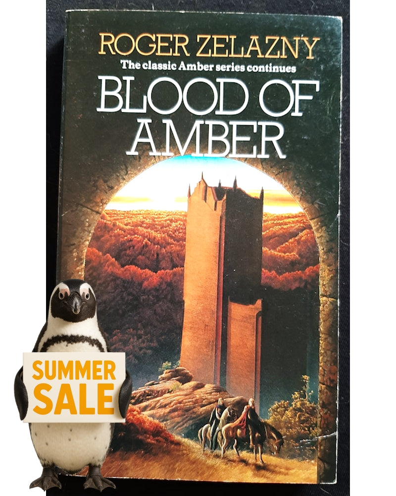 Front Cover Of Blood of Amber (The Chronicles of Amber #7) (Roger Zelazny)