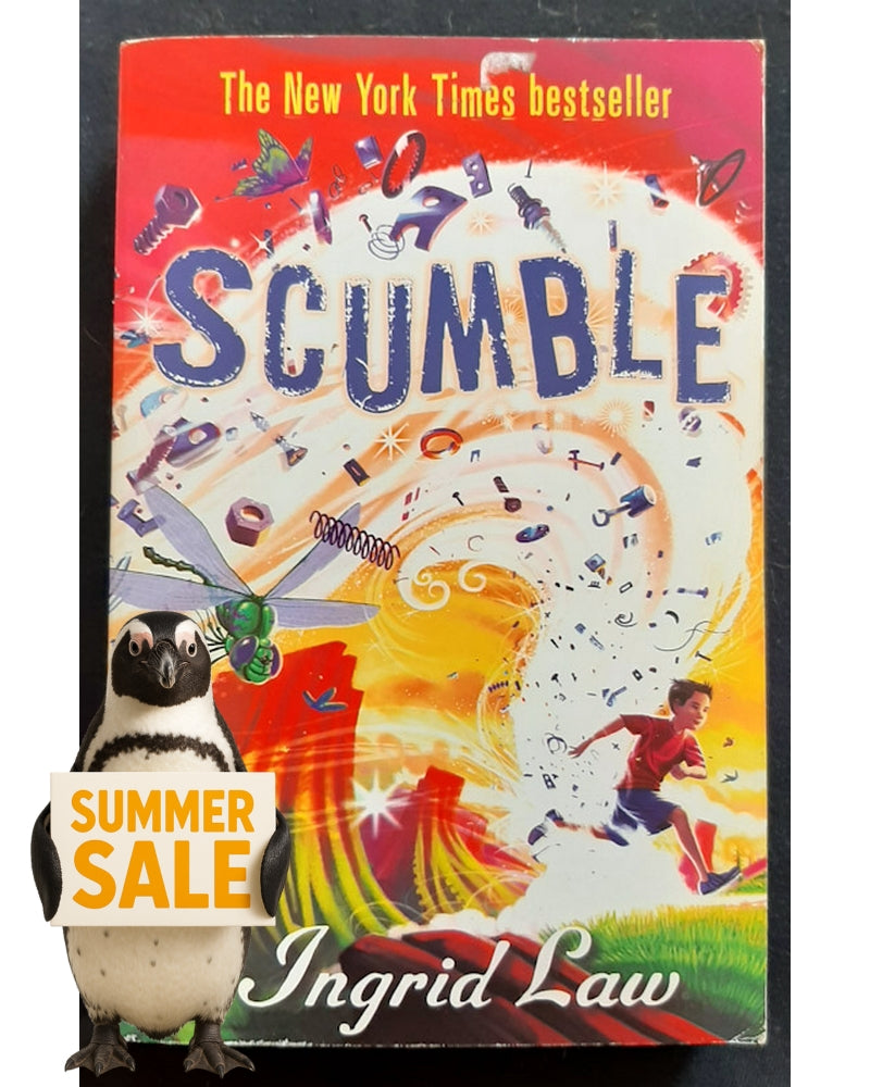 Front Cover Of Scumble (Savvy #2) (Ingrid Law)