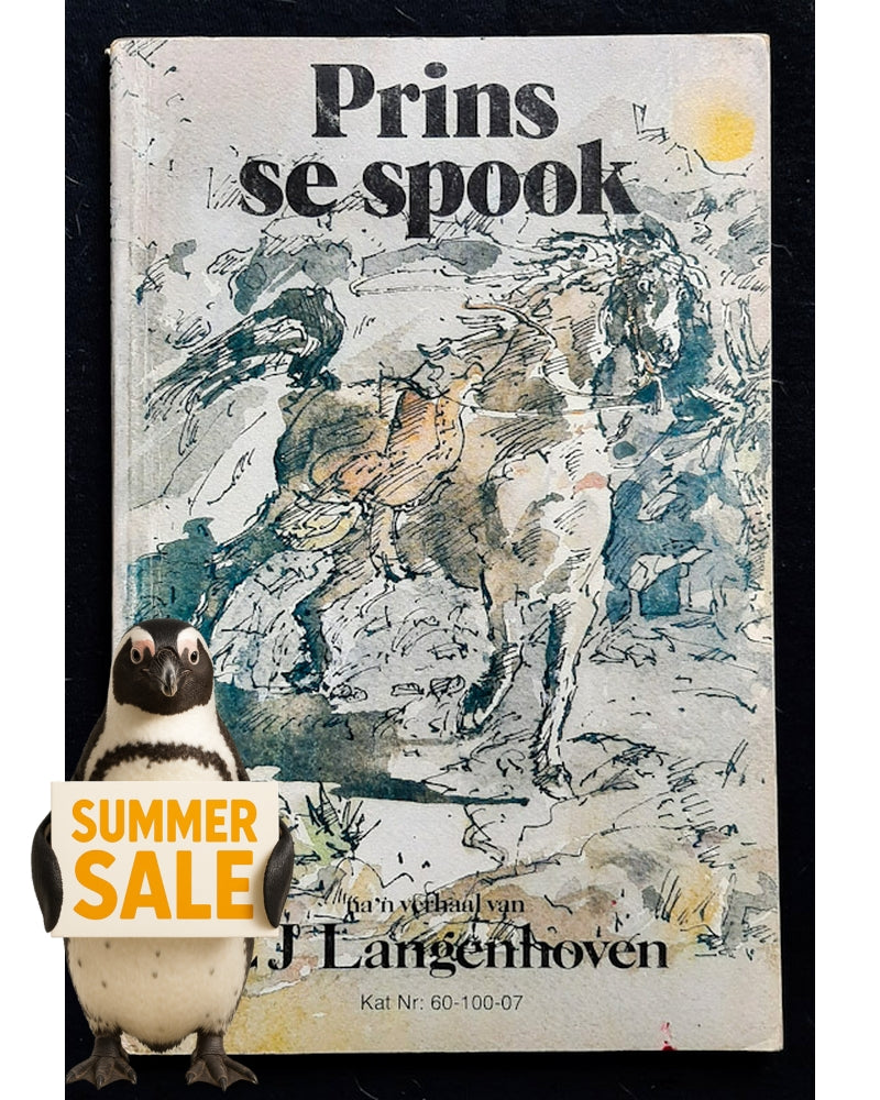 Front Cover Of Prins se spook - 'n oorvertelling van C.J. Langenhoven se "Donker Spore" (Emma Huismans)