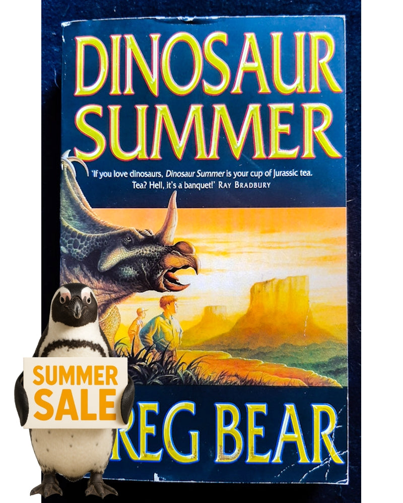 Front Cover Of Dinosaur Summer (Greg Bear)