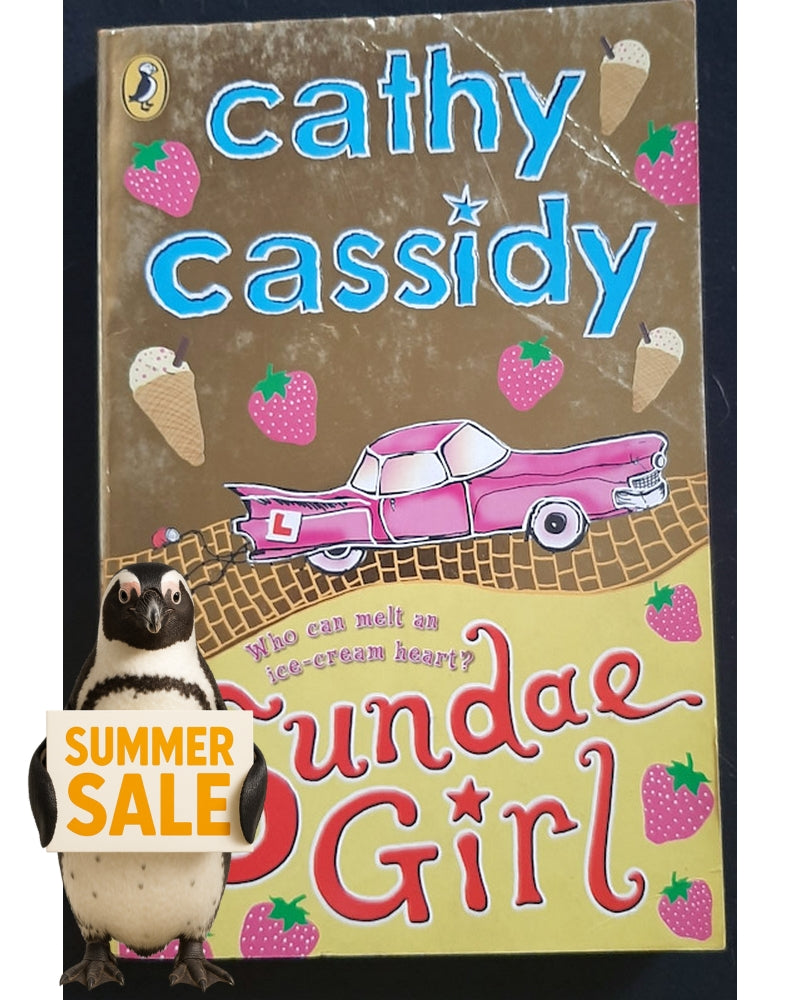 Front Cover Of Bestselling Book Sundae Girl (Cathy Cassidy)