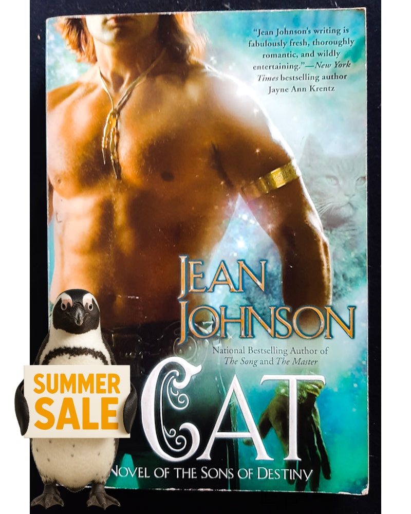 Front Cover Of The Cat (Sons of Destiny #5) (Jean Johnson)