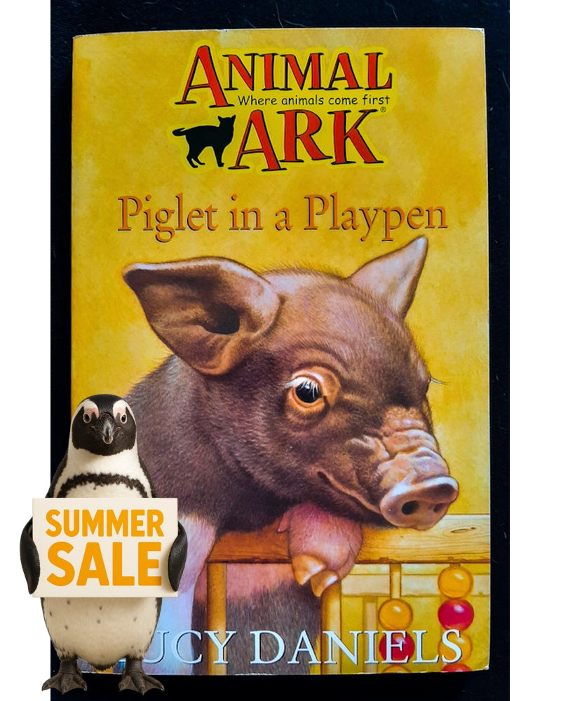 Front Cover Of Piglet in a Playpen (Animal Ark #8) (Lucy Daniels)