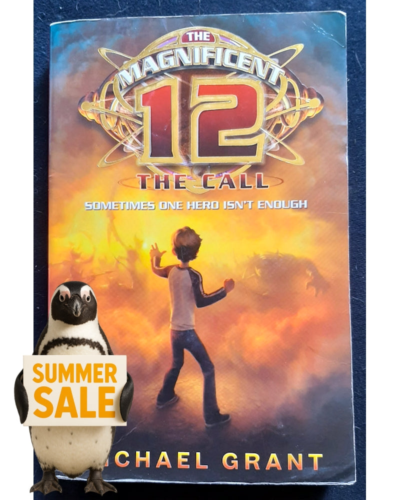 Front Cover Of The Call (The Magnificent 12 #1) (Michael Grant)
