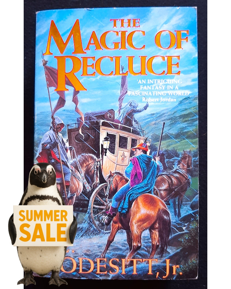 Front Cover Of The Magic of Recluce (The Saga of Recluce #1) (L.E. Modesitt)