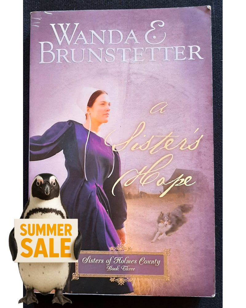 Front Cover Of A Sister's Hope (Sisters of Holmes County #3) (Wanda Brunstetter)