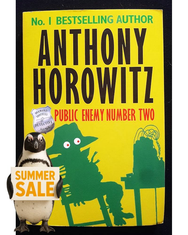 Front Cover Of Public Enemy Number Two (Diamond Brothers #2) (Anthony Horowitz)