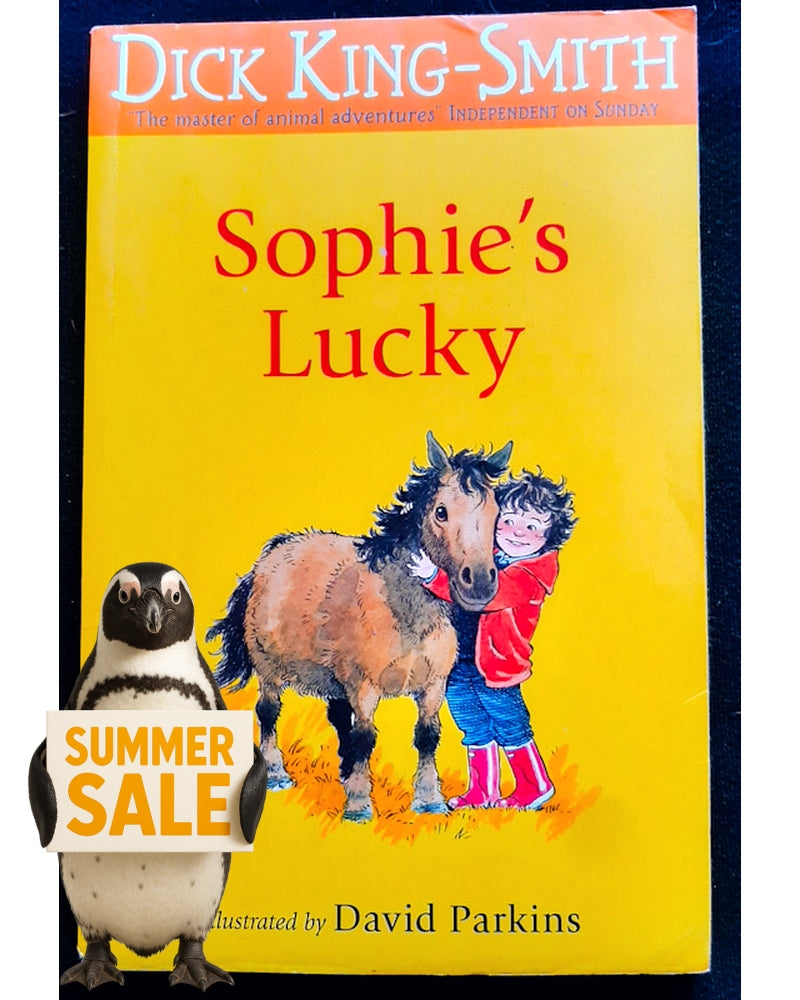 Front Cover Of Sophie's Lucky (Sophie #6) (Dick King-Smith)