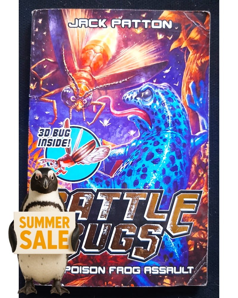 Front Cover Of The Poison Frog Assault (Battle Bugs #3) (Jack Patton)