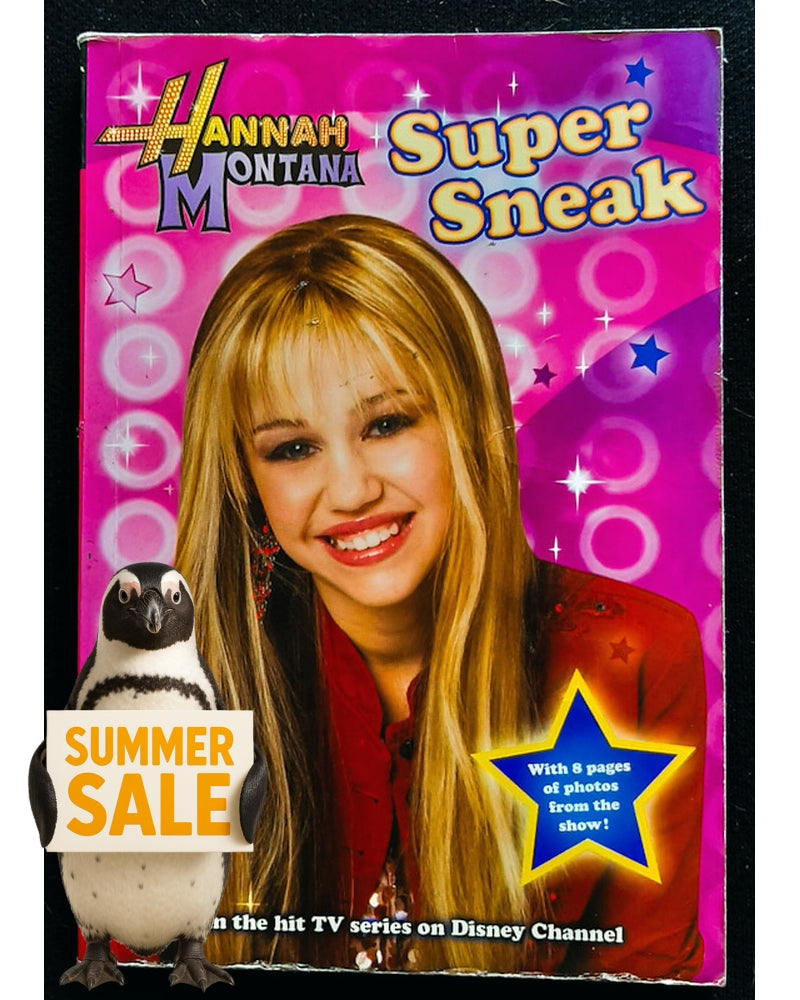 Front Cover Of Super Sneak (Hannah Montana #3) (Disney)