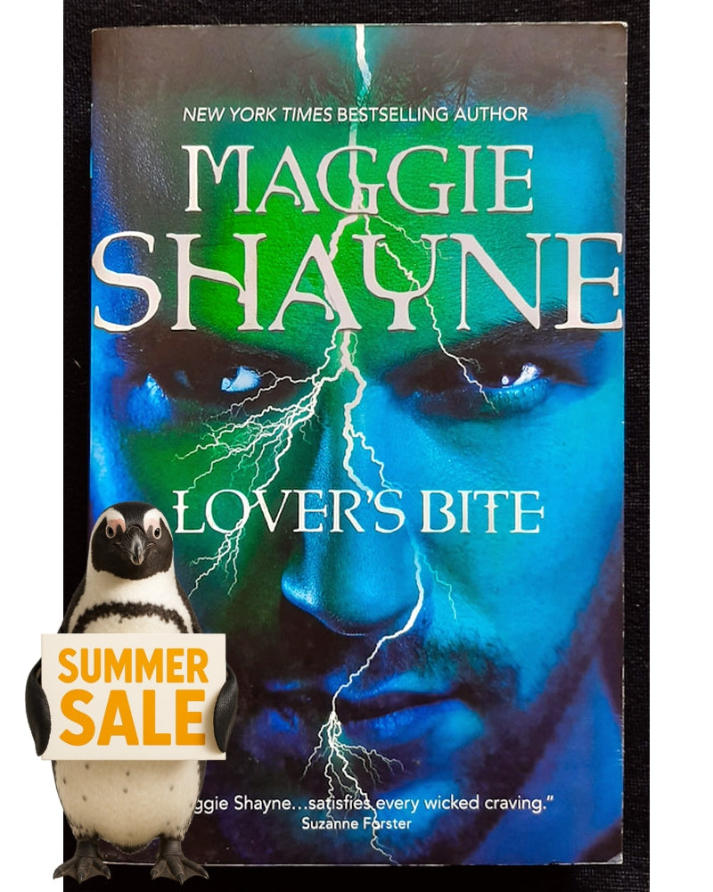 Front Cover Of Lover's Bite (Wings in the Night #11) (Maggie Shayne)