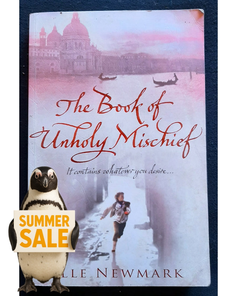 Front Cover Of The Book of Unholy Mischief (Elle Newmark)