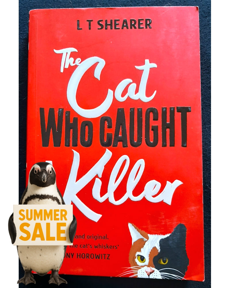 Front Cover Of The Cat Who Caught a Killer (Conrad the Cat Detective #1) (L T Shearer)