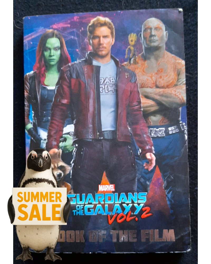 Front Cover Of Marvel Guardians of the Galaxy Vol. 2 Book of the Film (Medium Paperback)