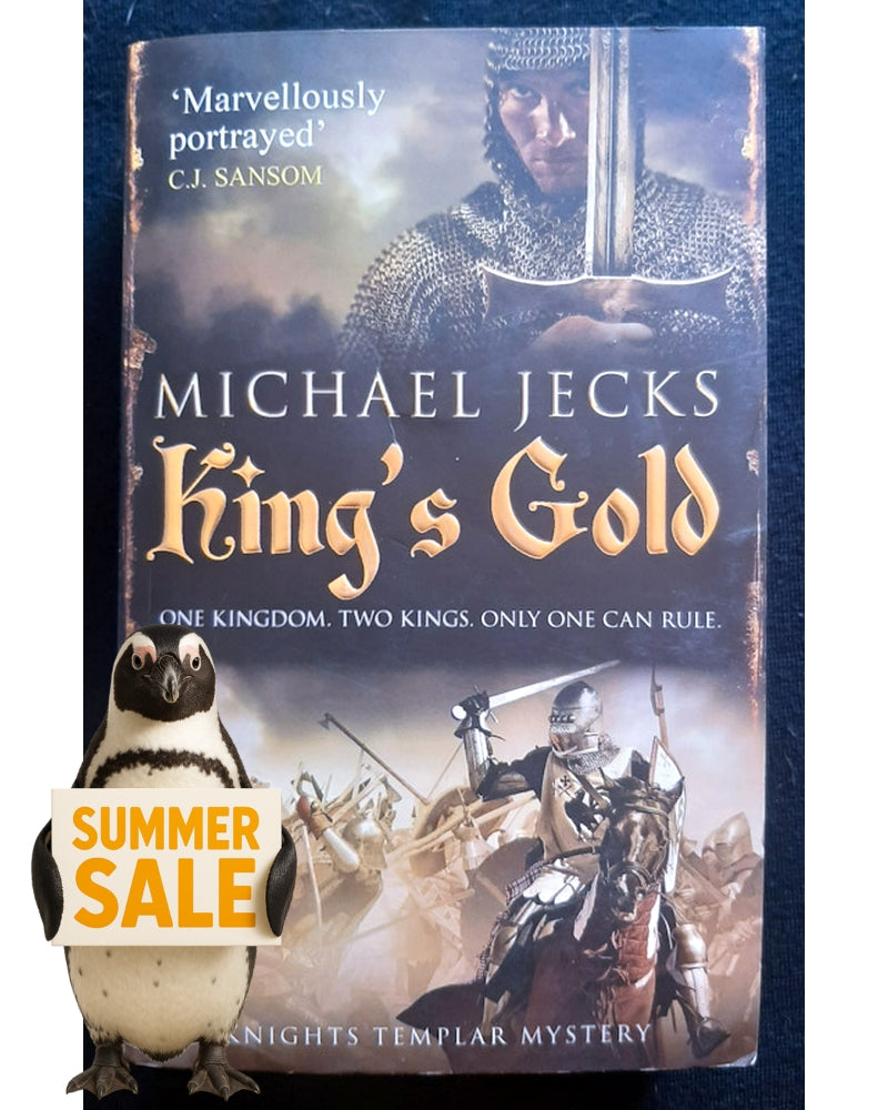Front Cover Of King's Gold (Knights Templar #30) (Michael Jecks)