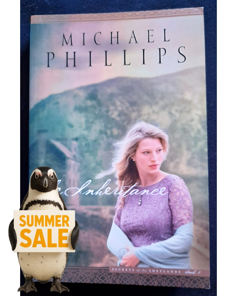 Front Cover Of The Inheritance (Secrets of the Shetlands #1) (Michael Phillips)