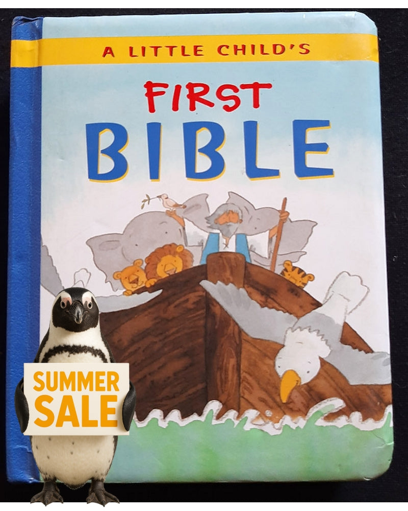 Front Cover Of A Little Child's First Bible (Medium Hardcover)