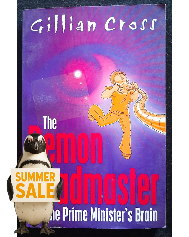 Front Cover Of Demon Headmaster and the Prime Minister's Brain (The Demon Headmaster #2) (Gillian Cross)