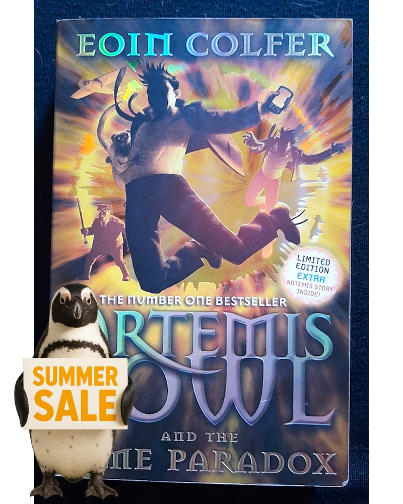 Front Cover Of The Time Paradox (Artemis Fowl #6) (Eoin Colfer)