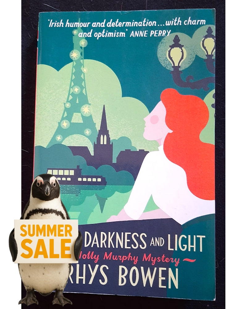 Front Cover Of City of Darkness and Light (Molly Murphy #13) (Rhys Bowden)