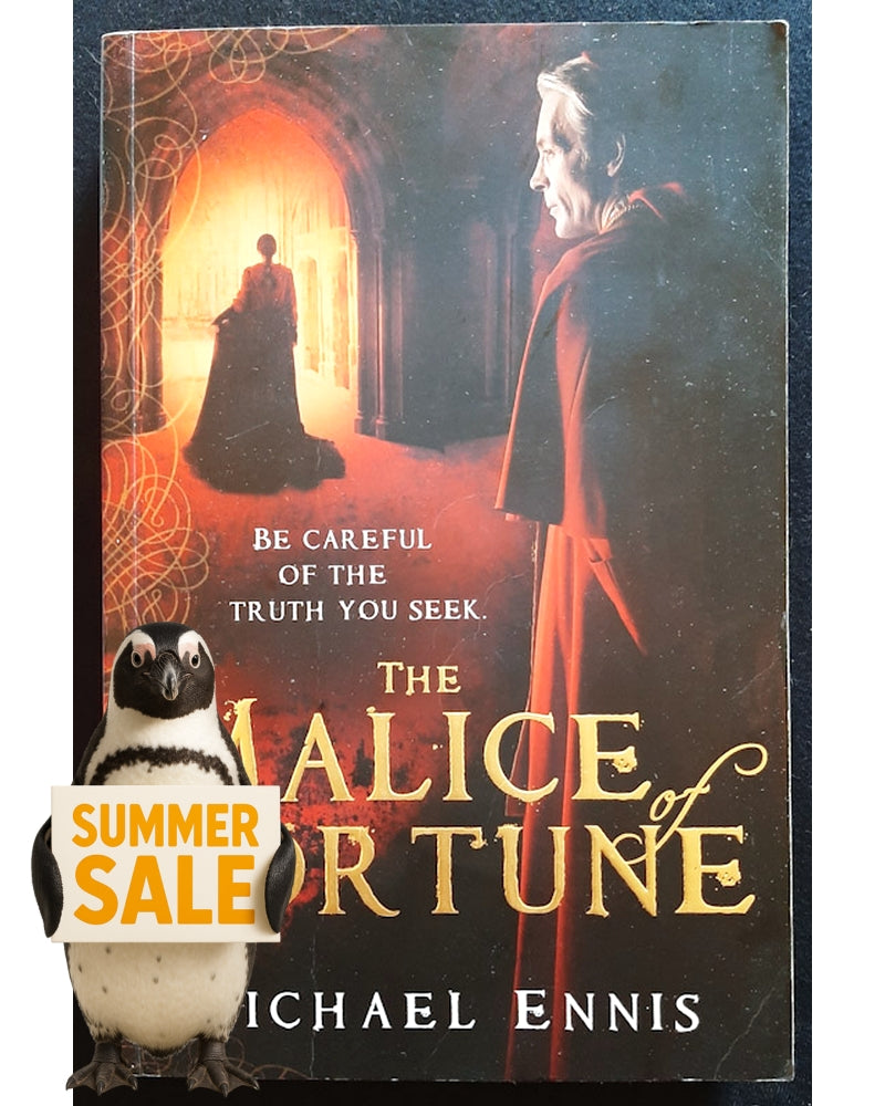Front Cover Of The Malice of Fortune (Michael Ennis)