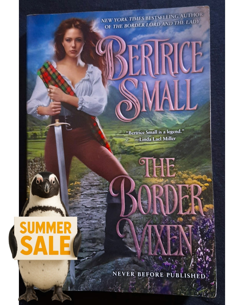 Front Cover Of The Border Vixen (The Border Chronicles #5) (Beatrice Small)