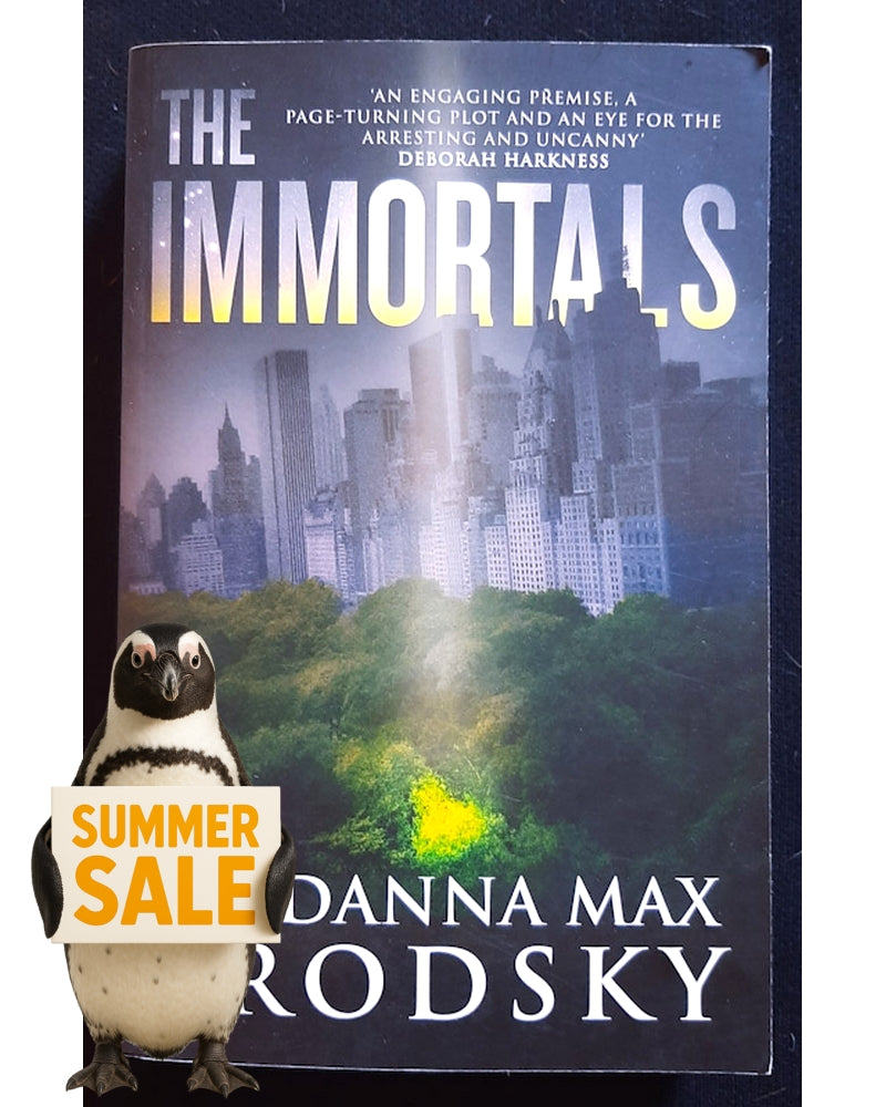 Front Cover Of The Immortals (Olympus Bound #1) (Jordanna Max Brodsky)