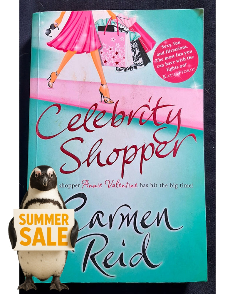 Front Cover Of Celebrity Shopper (Annie Valentine #4) (Carmen Reid)