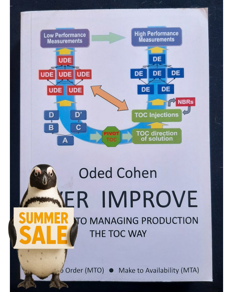 Front Cover Of Ever Improve: A Guide to Managing Production the TOC Way (Oded Cohen)