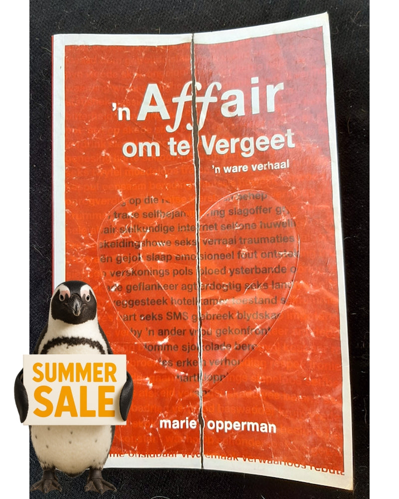 Front Cover Of ���������n Affair om te vergeet: 'n Ware Verhaa