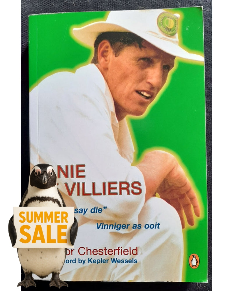 Front Cover Of Fanie De Villiers: "Never say die" (Trevor Chesterfield)