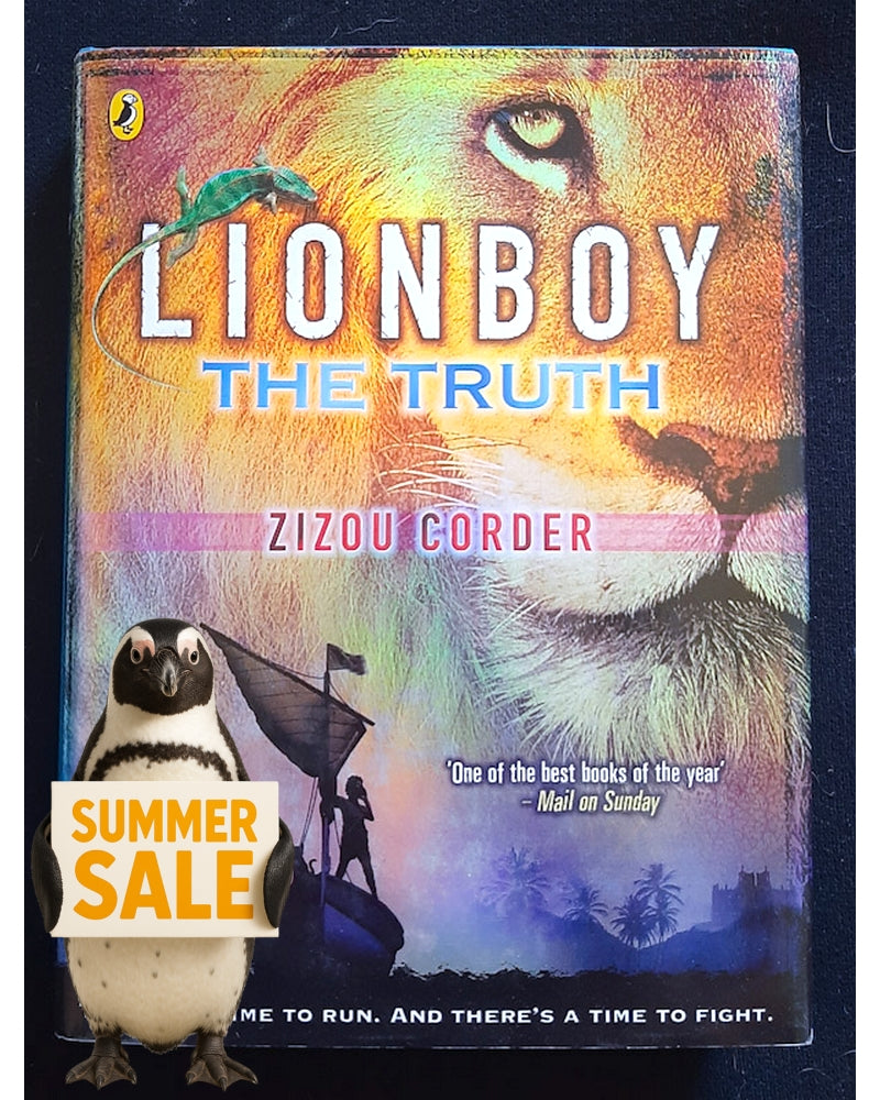 Front Cover Of The Truth (Lionboy Trilogy #3) (Zizou Corder)