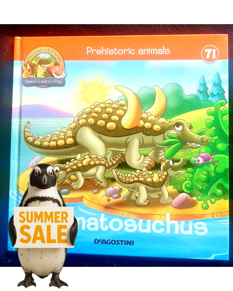 Front Cover Of Prehistoric Animals: Desmatosuchus (DeAgostini)