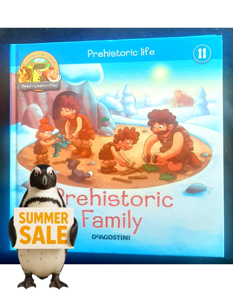 Front Cover Of Prehistoric Life: Prehistoric family (DeAgostini)
