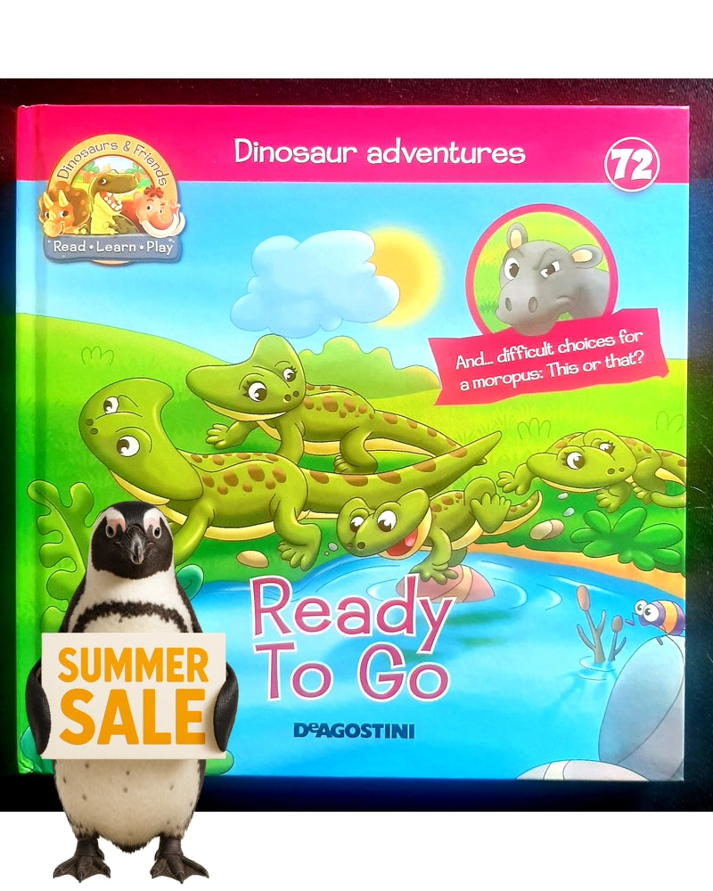 Front Cover Of Dinosaur Adventures: Ready to go (DeAgostini)