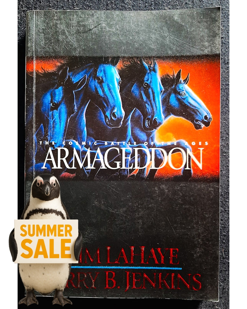 Front Cover Of Armageddon: The Cosmic Battle of the Ages (Left Behind #11) (Tim LaHaye and Jerry B. Jenkins)