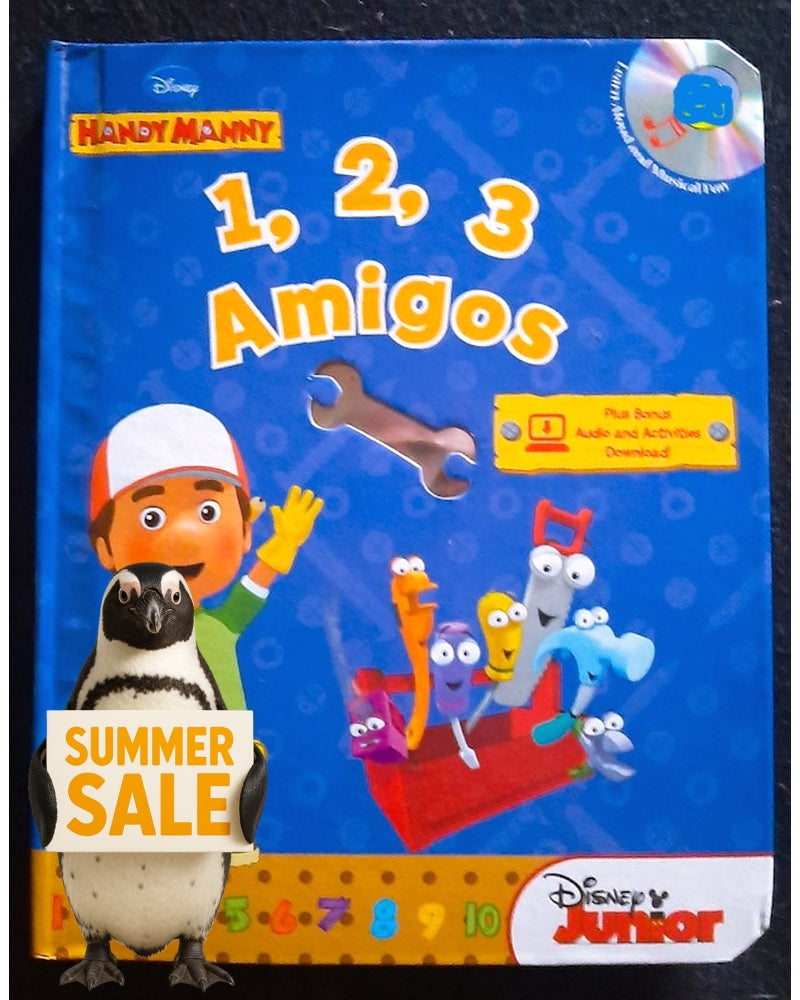 Front Cover Of 1,2,3 Amigos (Small Hardcover)