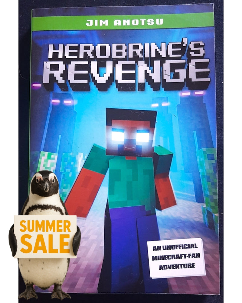 Front Cover Of Herobrine's Revenge (Herobrine #2) (Jim Anotsu)