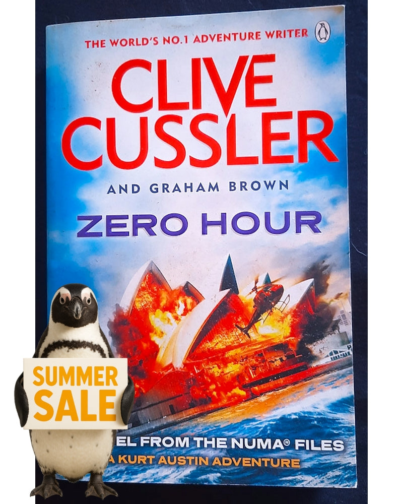Front Cover Of Zero Hour (NUMA Files #11) (Clive Cussler)