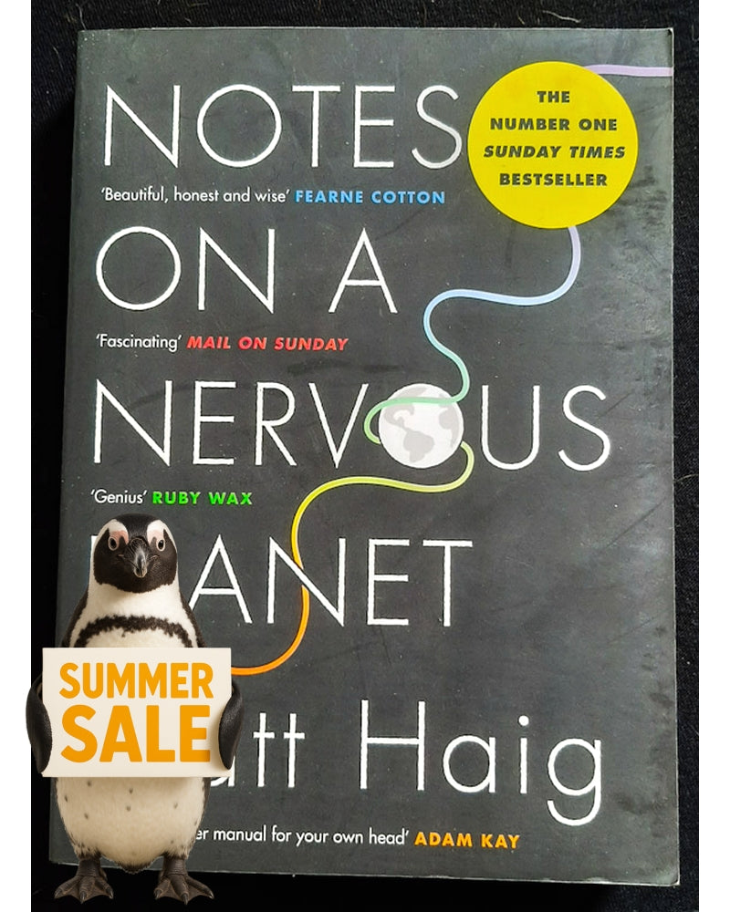 Front Cover Of Notes on a Nervous Planet (Matt Haig)