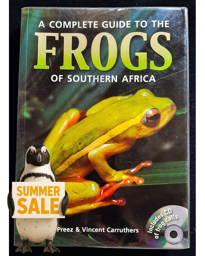 Front Cover Of A Complete Guide To The Frogs Of Southern Africa (With CD) (Louis du Preez)